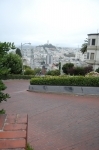 La célébre rue en serpentin de Lombard Street