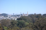 Golden Gate Park, vue du 9e étage du Harmon Observation Tower, Musée de Young. 