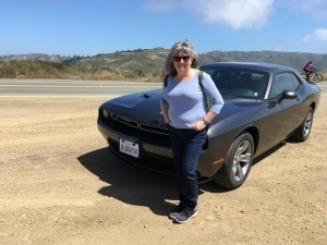 Dodge Challenger avec Claire, Route 1